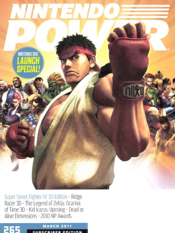 Nintendo Power Issue 265 (March 2011) cover